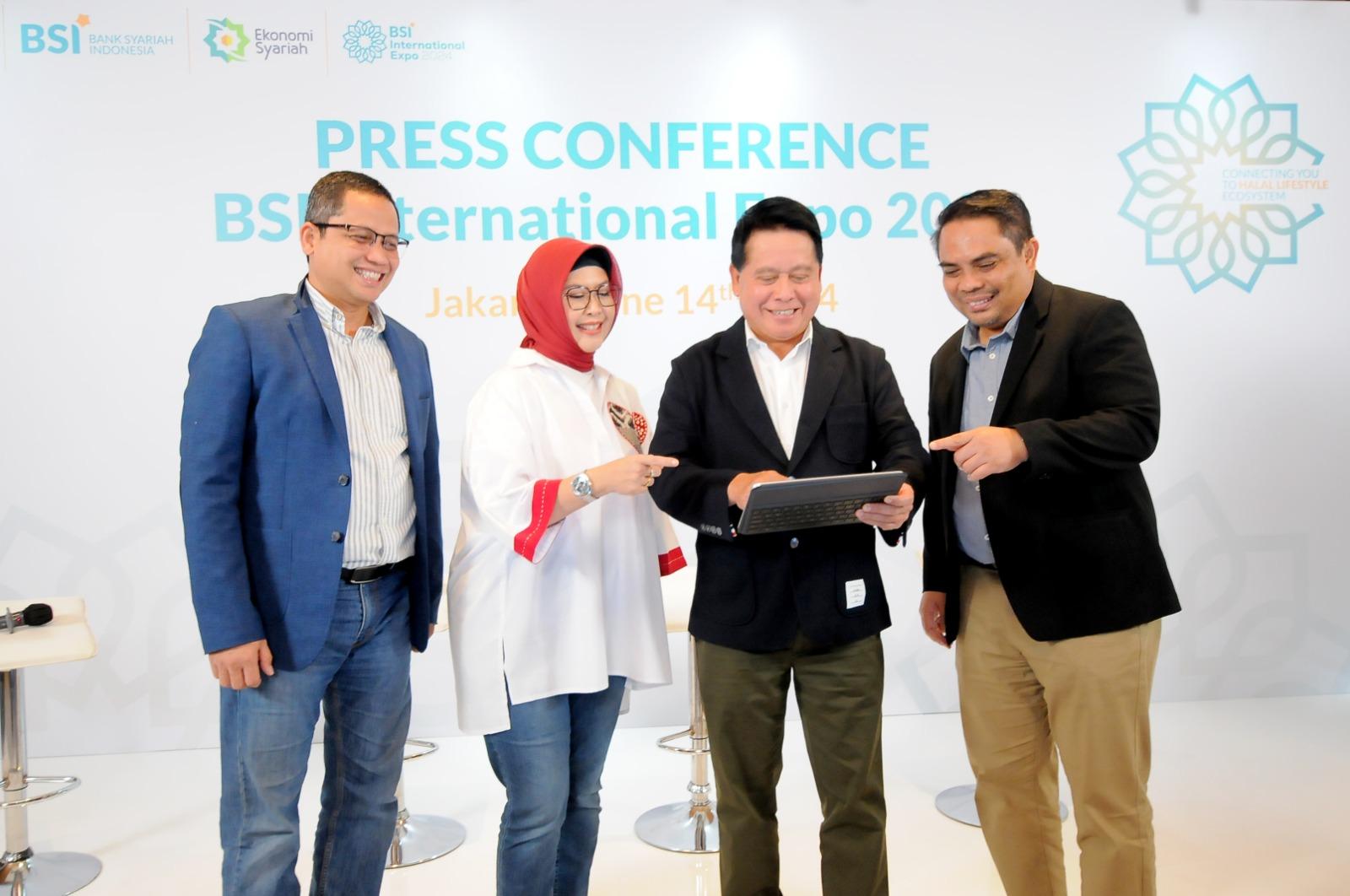 BSI Wujudkan Komitmen Perkuat Ekosistem Halal Indonesia, Gelar International Expo 2024