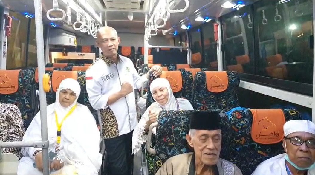 300 Jemaah Safari Wukuf Lansia Kembali ke Kloter, PPIH: Penuh Haru dan Tangis Bahagia