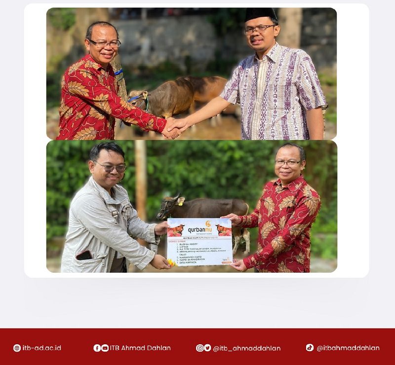 ITB AD Jakarta Tebarkan Keberkahan Melalui Kurban