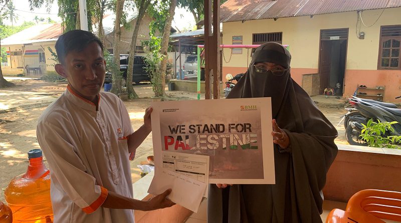 BMH Sumut Terima Donasi Peduli Palestina dari Murid MI Lukman Al Hakim