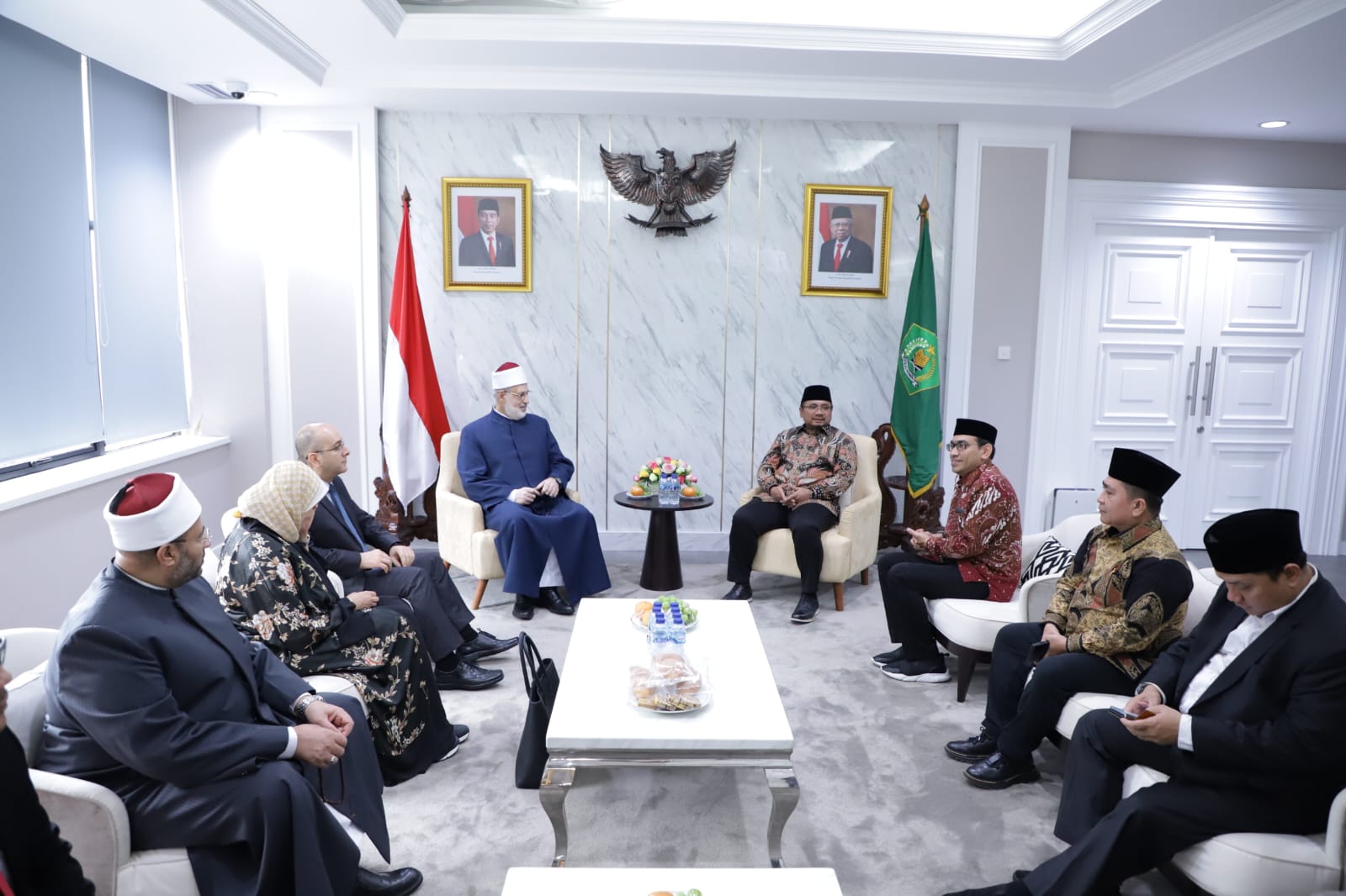 Pimpinan Al-Azhar Mesir Bertemu Menag RI: Perkuat Kerja Sama Pendidikan