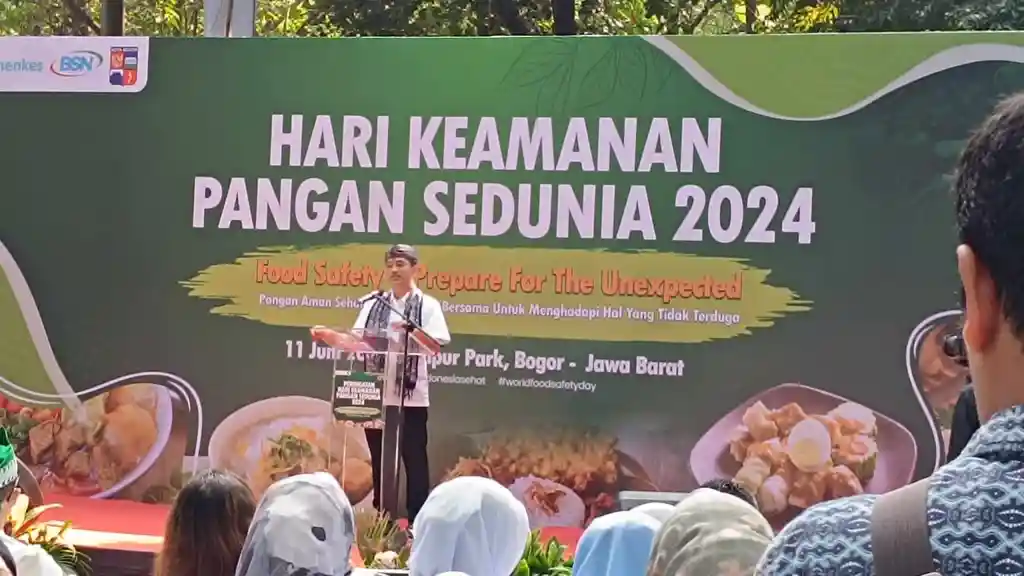 Wakil Menteri Kesehatan Tekankan Pentingnya Pangan Aman dan Sehat
