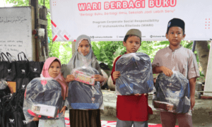 WARI Salurkan 500 Buku, Tumbuhkan Minat Baca Pelajar