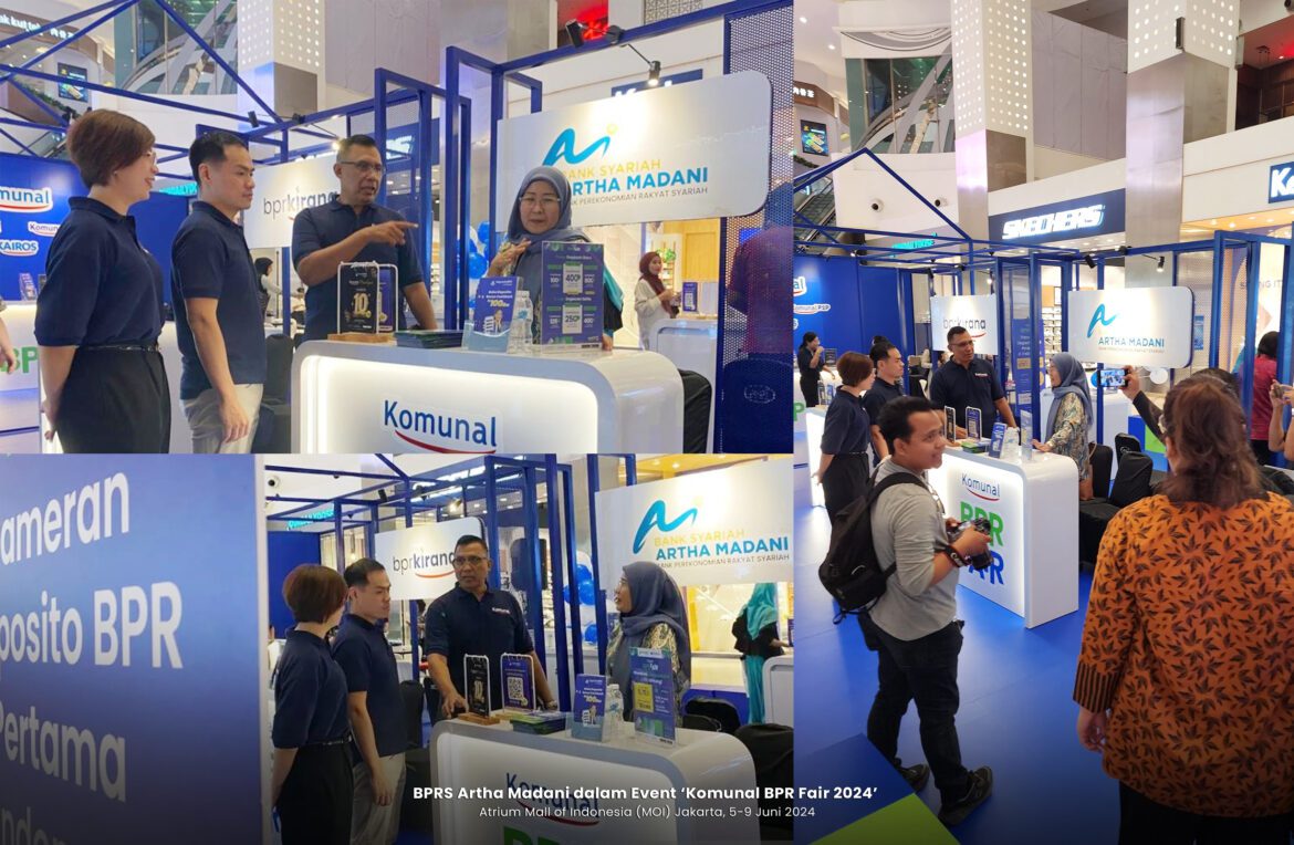 BPRS Artha Madani Mencuri Perhatian di Komunal BPR Fair 2024