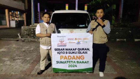 LAZISWAF Al Hilal Siap Distribusikan Ribuan Wakaf Quran di Sumatera Barat