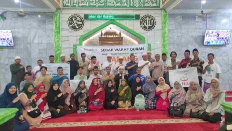 LAZISWAF Al Hilal Distribusikan Ribuan Al-Quran dan Buku Islam di Tanah Minang