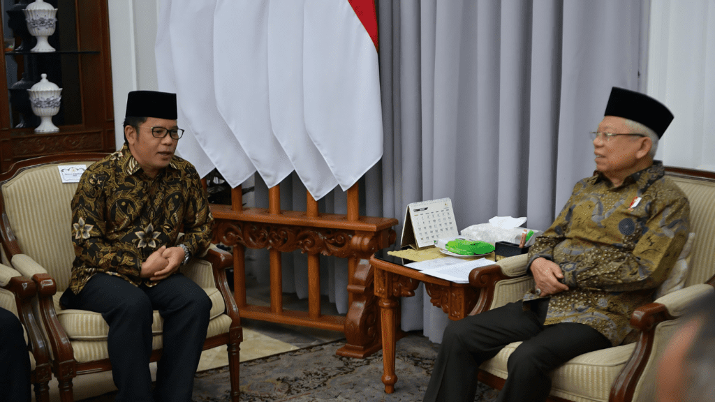Pimpinan BWI Bertemu KH. Ma’ruf Amin: Dorong Gerakan Wakaf Indonesia hingga ke Daerah