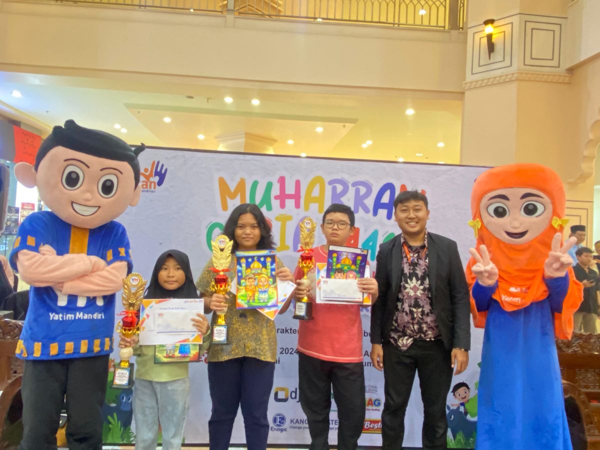 Yatim Mandiri Gelar Muharram Ceria 2024 di Mal Artha Gading Jakarta Utara