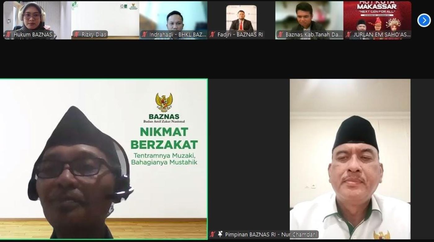 Baznas RI, Data Pribadi