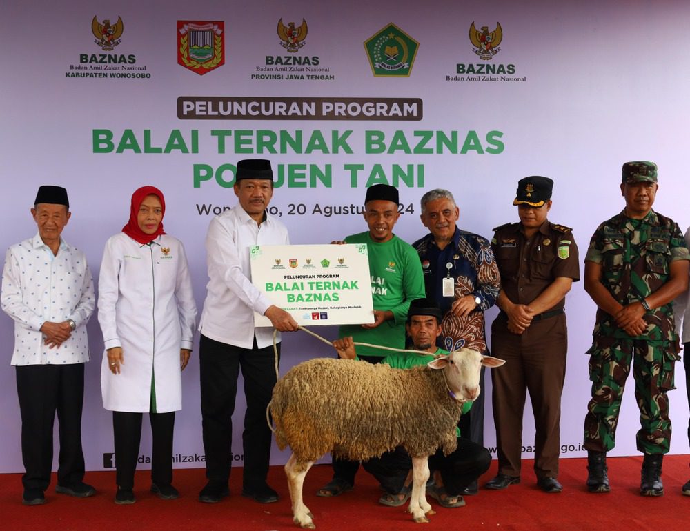 BAZNAS RI Resmikan Balai Ternak di Wonosobo