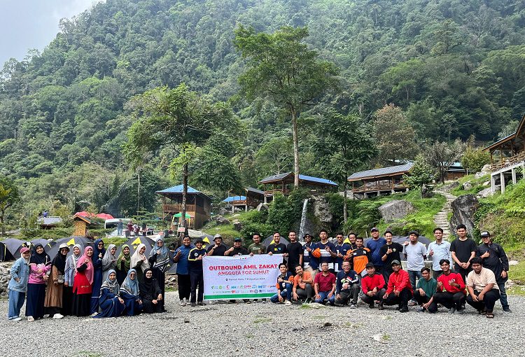 BMH Sumut Sukses Dukung Outbound Amil FOZ