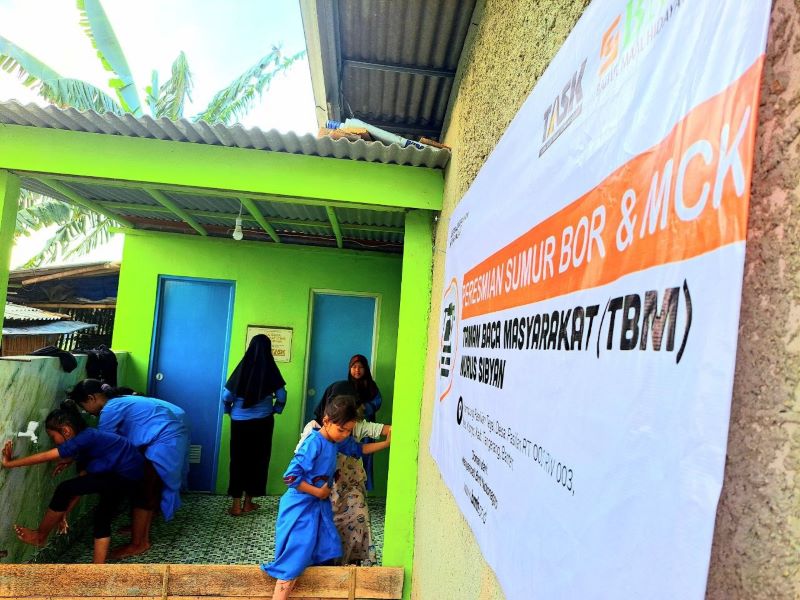 Air bersih untuk TBM Nurus Sibyan