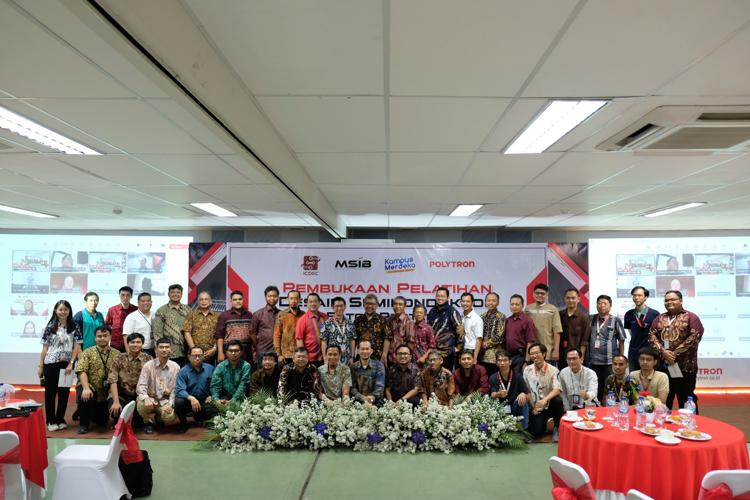 POLYTRON dan ICDeC Luncurkan Pelatihan Desain Chip