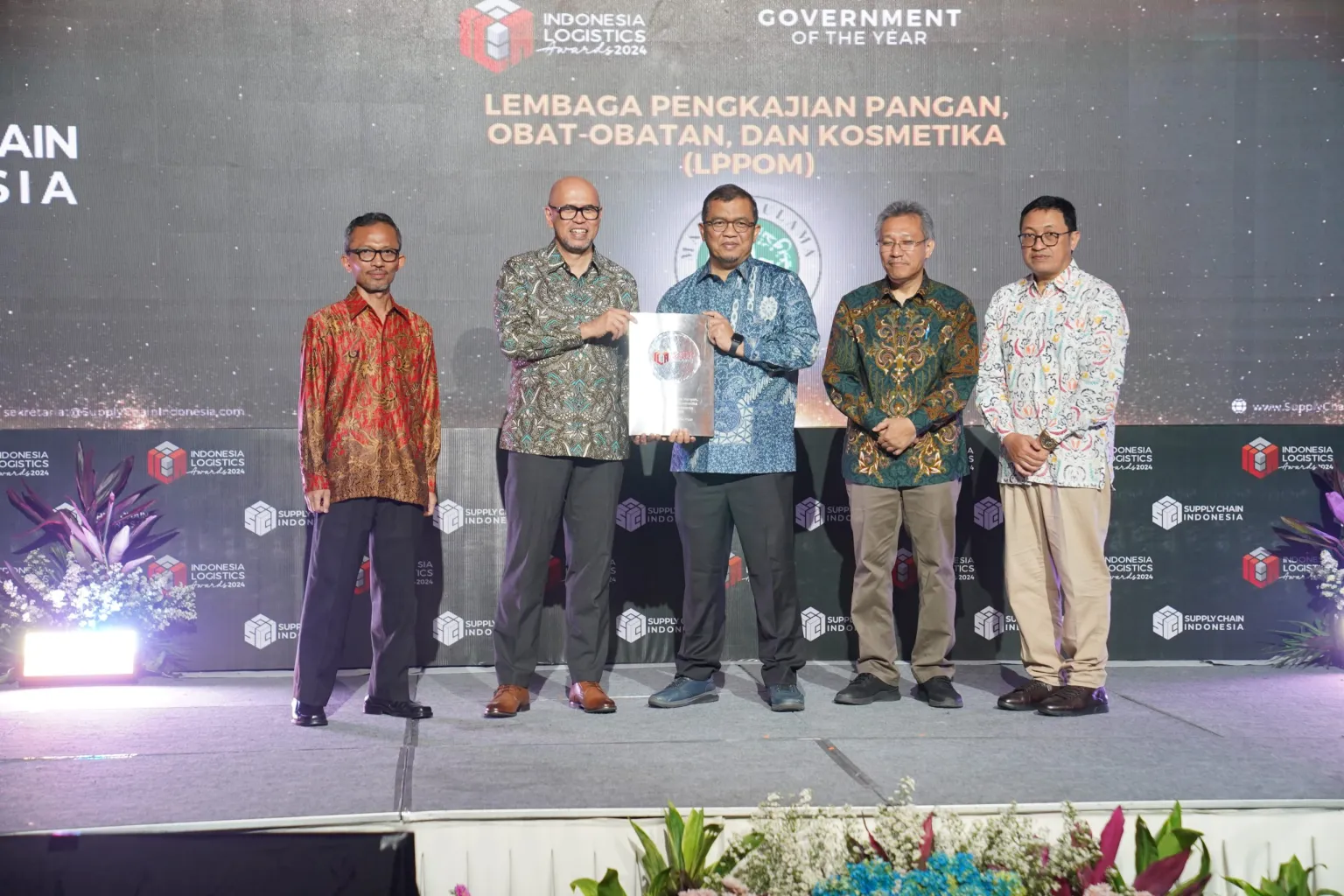 LPPOM Raih Penghargaan Bergengsi di Indonesia Logistik Award 2024