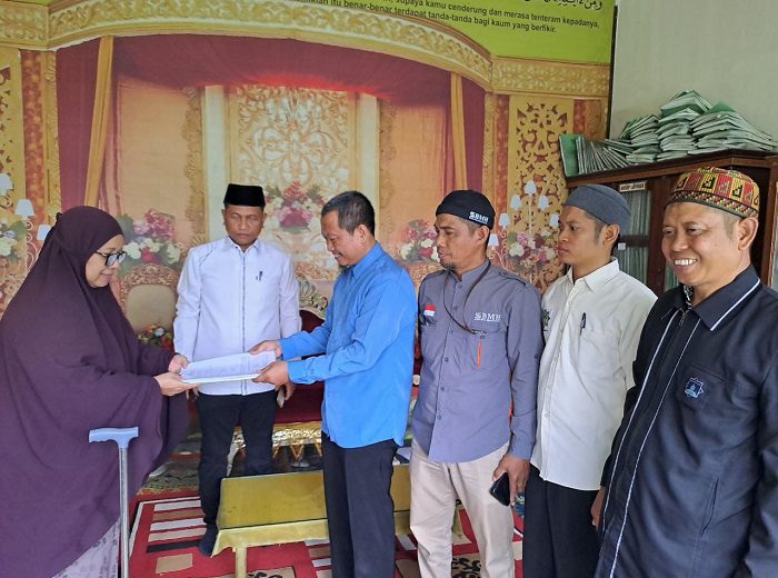 Wakafkan Tanah di Tanjung Morawa untuk Pesantren Tahfidz