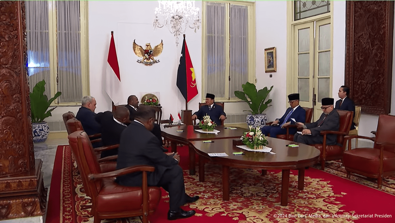 Presiden Prabowo Sambut Para Pemimpin Negara Sahabat di Istana Merdeka