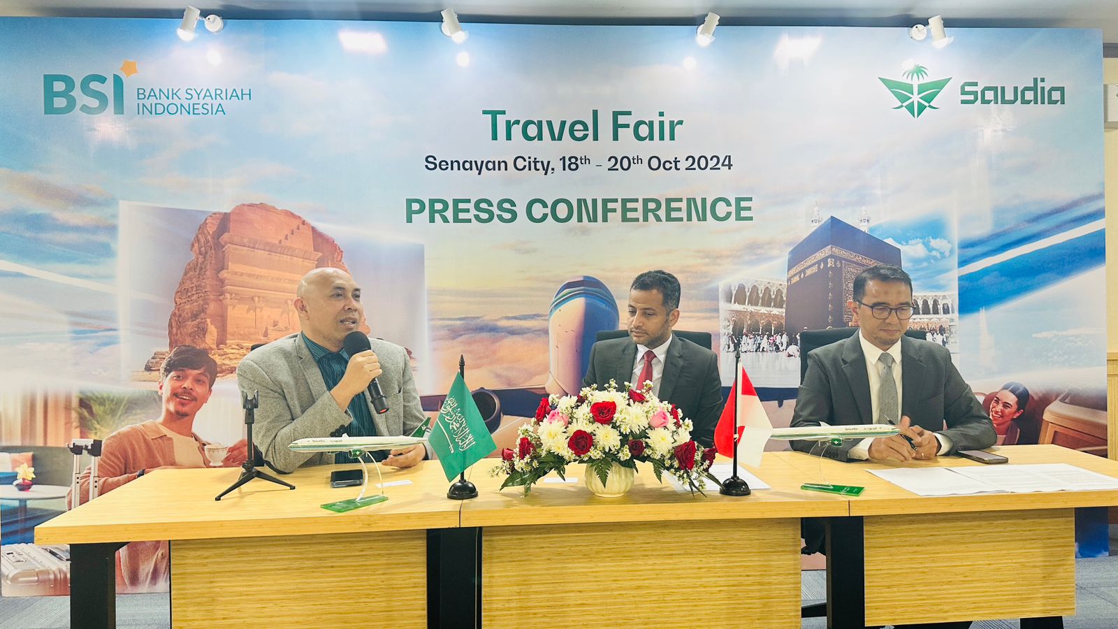 BSI Perkuat Ekosistem Haji dan Umrah, Jadi Mitra Resmi Saudia Travel Fair 2024