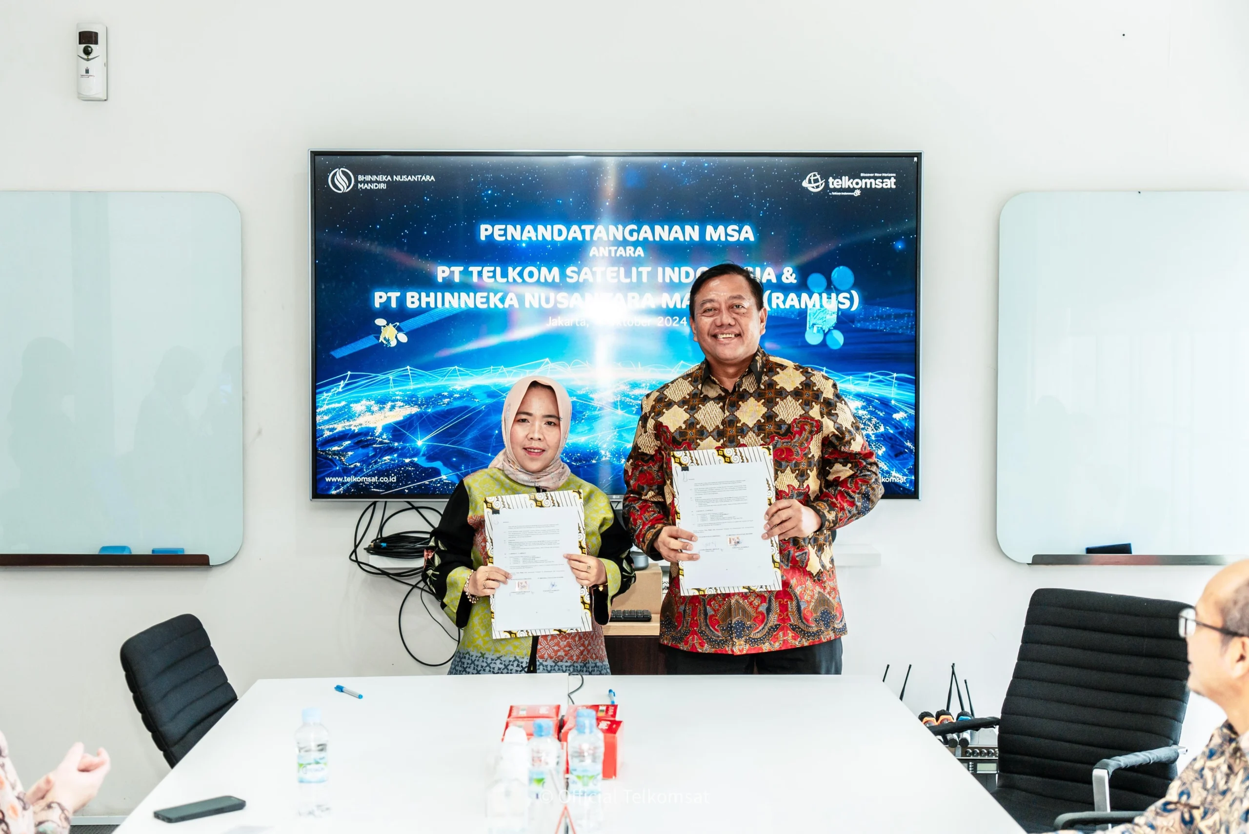 TelkomGroup Perkuat Digitalisasi Maritim dengan Satelit Merah Putih 2