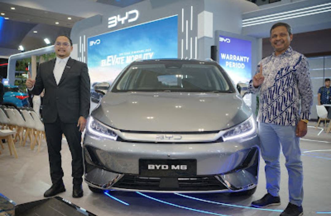 BYD M6 MPEV merupakan solusi bagi keluarga Indonesia