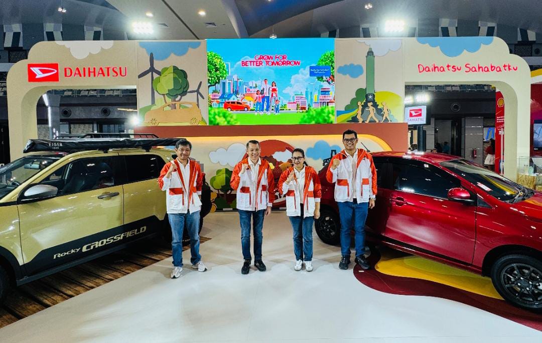 booth GROW FOR BETTER TOMORROW, Daihatsu berkontribusi meningkatkan kualitas Sumber Daya Manusia