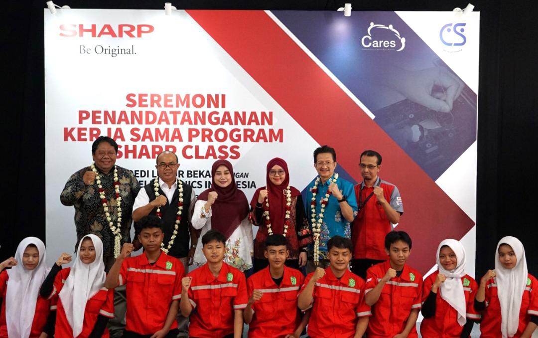 Ciptakan Generasi Unggul Sharp Gelar Program Sharp Class Membangun Masa Depan Siswa SMK
