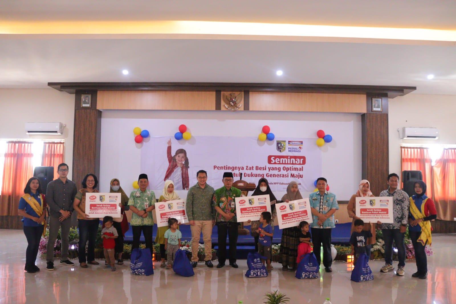 Indomaret dan SGM Eksplor Sukses Salurkan Ribuan Paket Nutrisi di Berbagai Daerah Indonesia