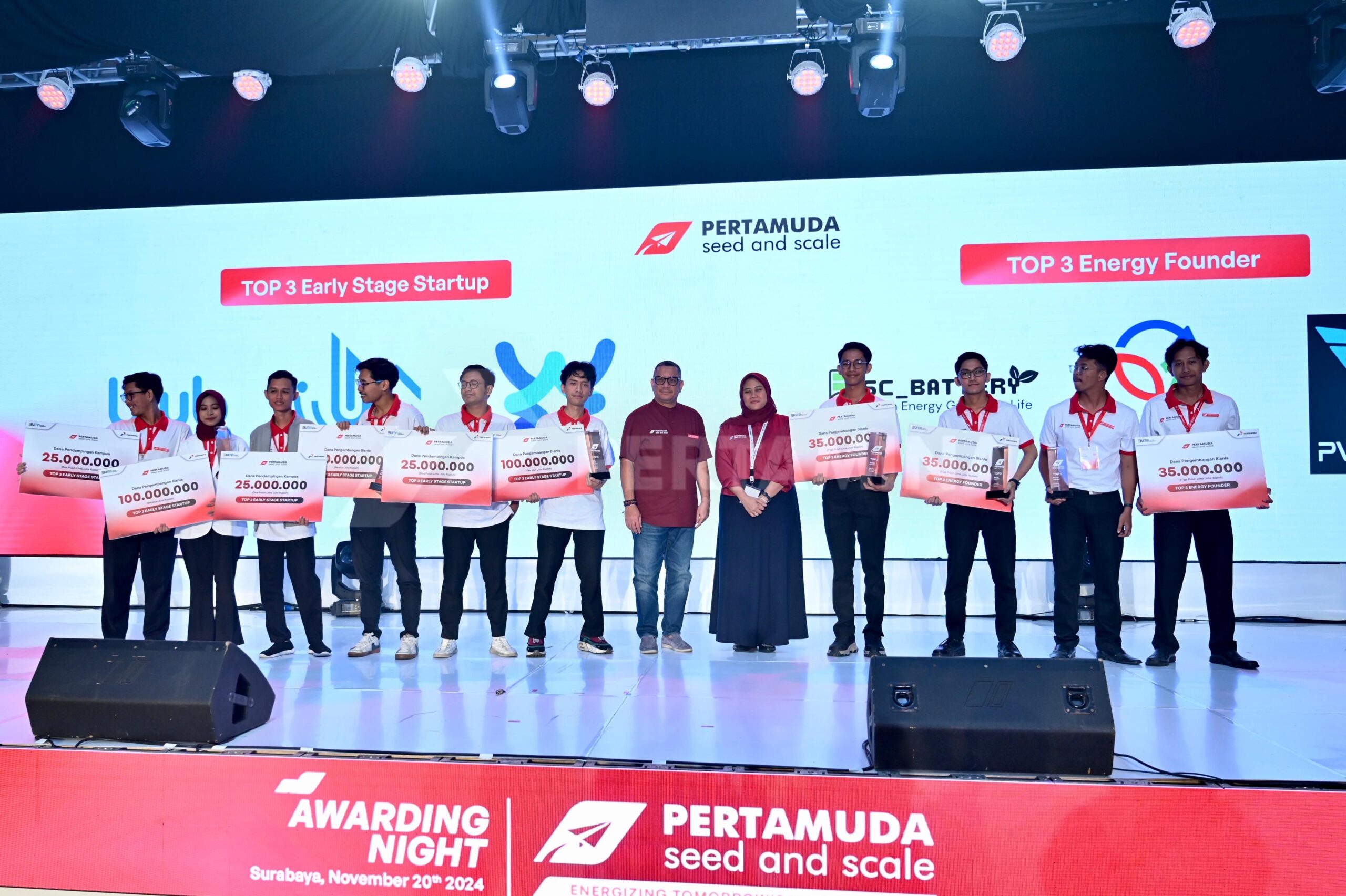 Pertamina Umumkan Juara Pertamuda Seed and Scale 2024