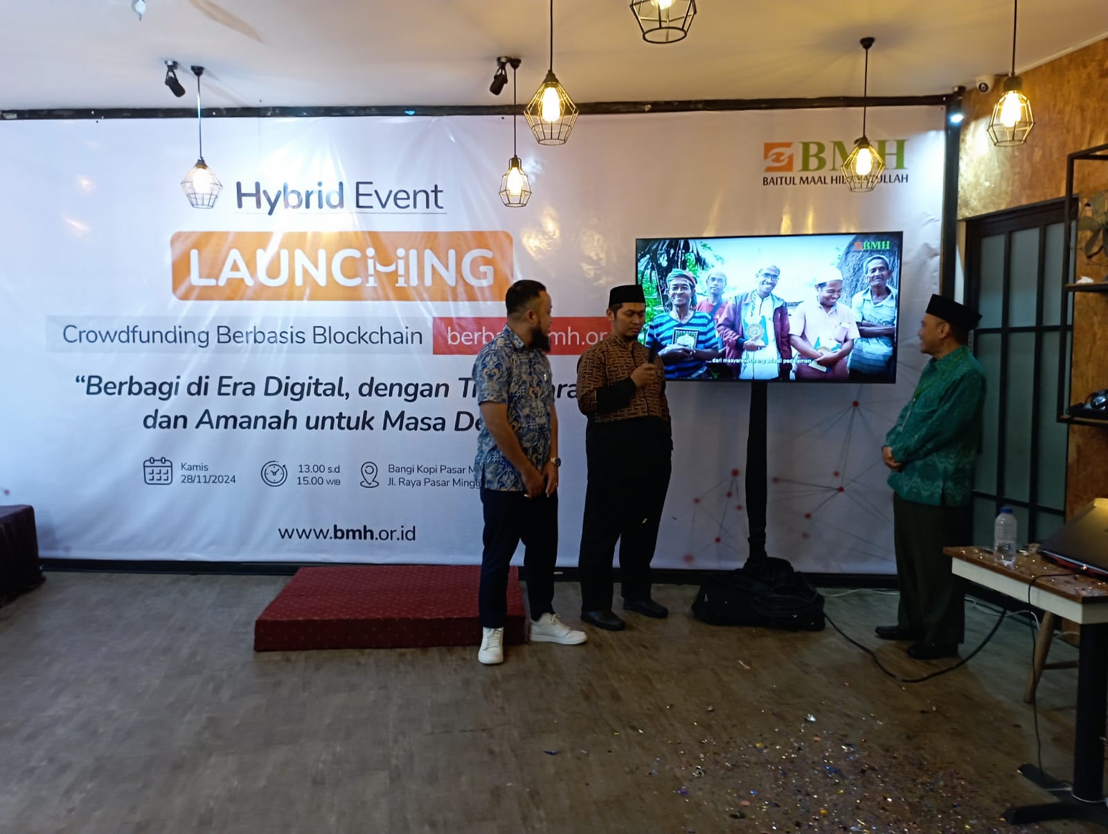 Berbagi BMH.or.id Luncurkan Crowdfunding Berbasis Blockchain: Solusi Digital untuk Transparansi dan Amanah di Masa Depan"