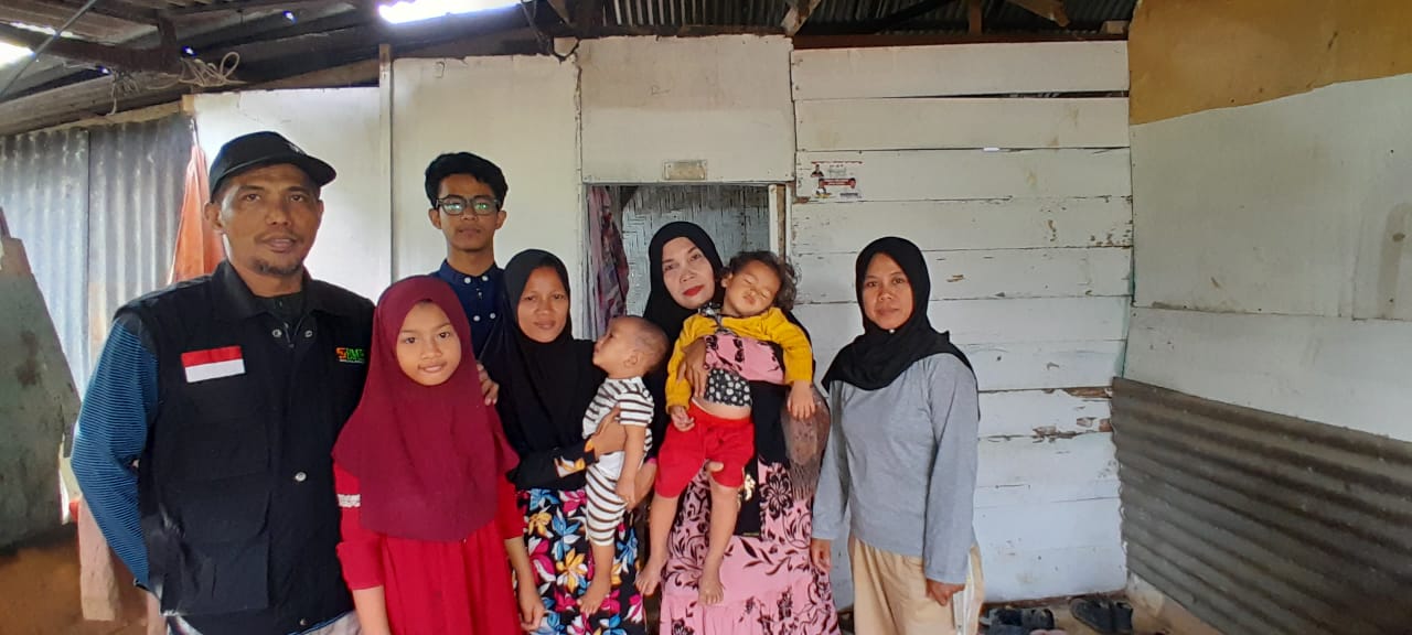 BMH dan Donatur Ulurkan Bantuan untuk Ibu Siti Aminah, Pejuang Keluarga dengan Empat Anak