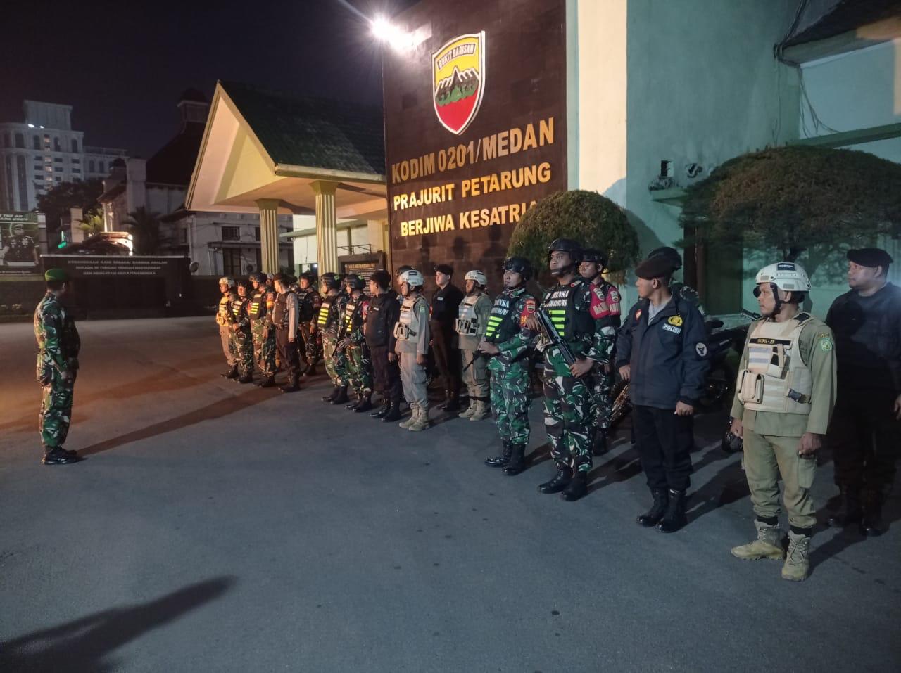 Tim Motoris Kodim 0201/Medan Tingkatkan Patroli untuk Cegah Kejahatan Jalanan