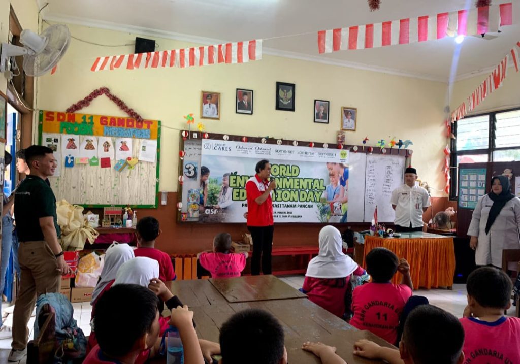 Oakwood Hotel & Apartement TMII Ikut serta dalam Aksi Edukasi Tanam Pangan Bersama Foodbank of Indonesia (FOI) di Hari Pendidikan Lingkungan Hidup Sedunia