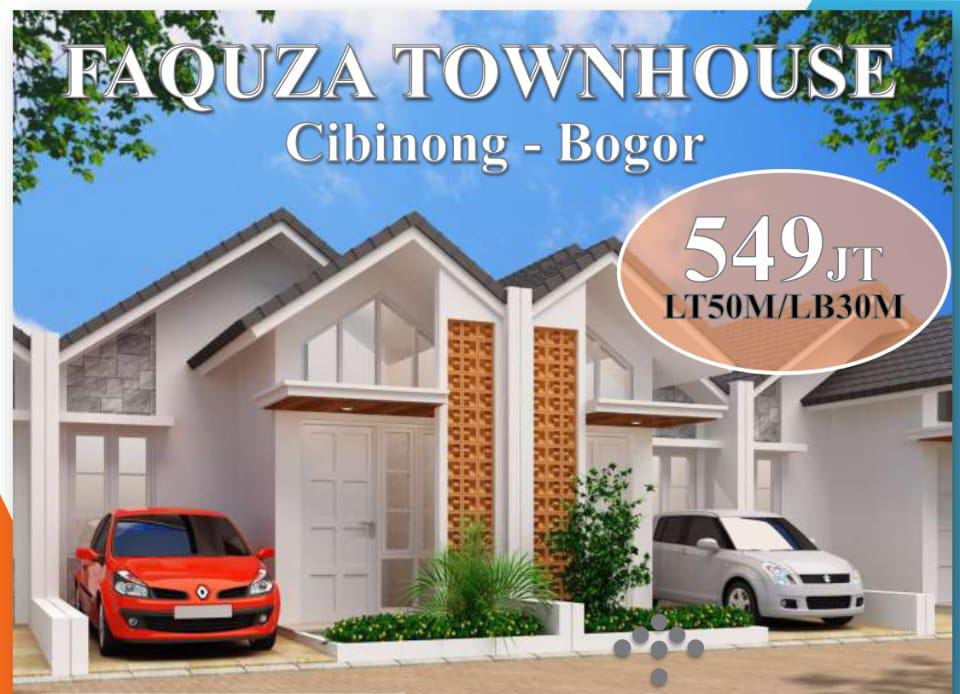 Hunian Strategis dan Nyaman di FAQUZA TOWN HOUSE, Cibinong
