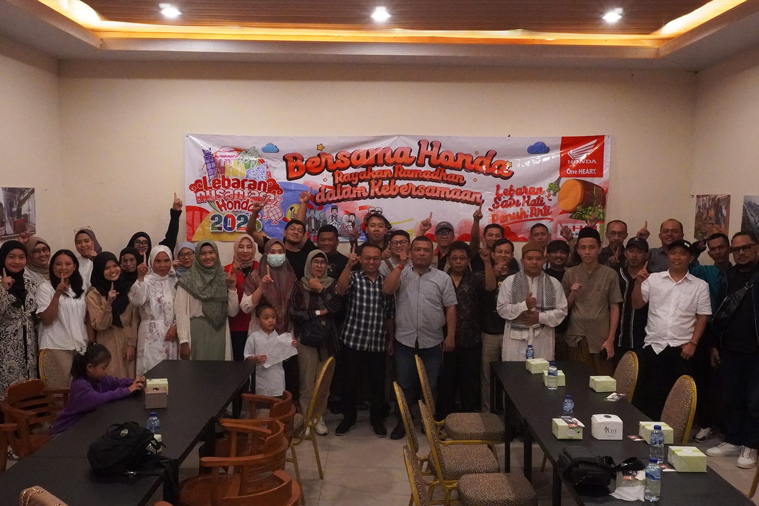 Wahana Honda Gelar Buka Bersama Dengan Puluhan Konsumen Loyal