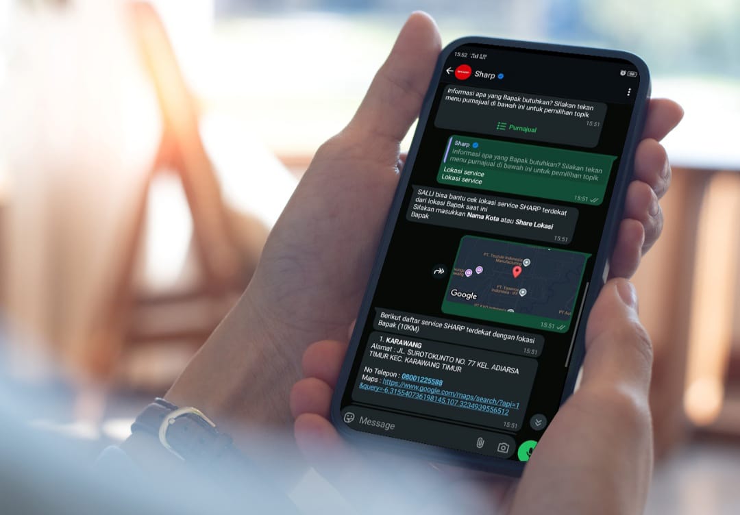 Sharp Luncurkan Inovasi Layanan Purna Jual Berbasis AI