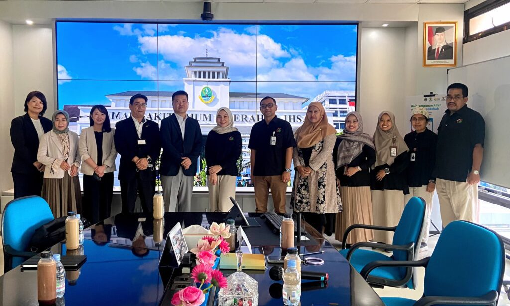 Unisa Bandung dan RSUD Al Ihsan Bersama Sambut Kunjungan Nisshin Medical Food & Lingua Global Utama Jepang
