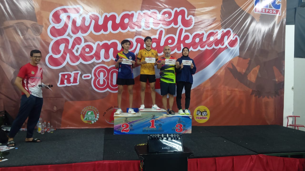 Langkah Awal Menuju PORPROV 2026, Atlet Tenis Meja Depok Tunjukkan Potensi Besar