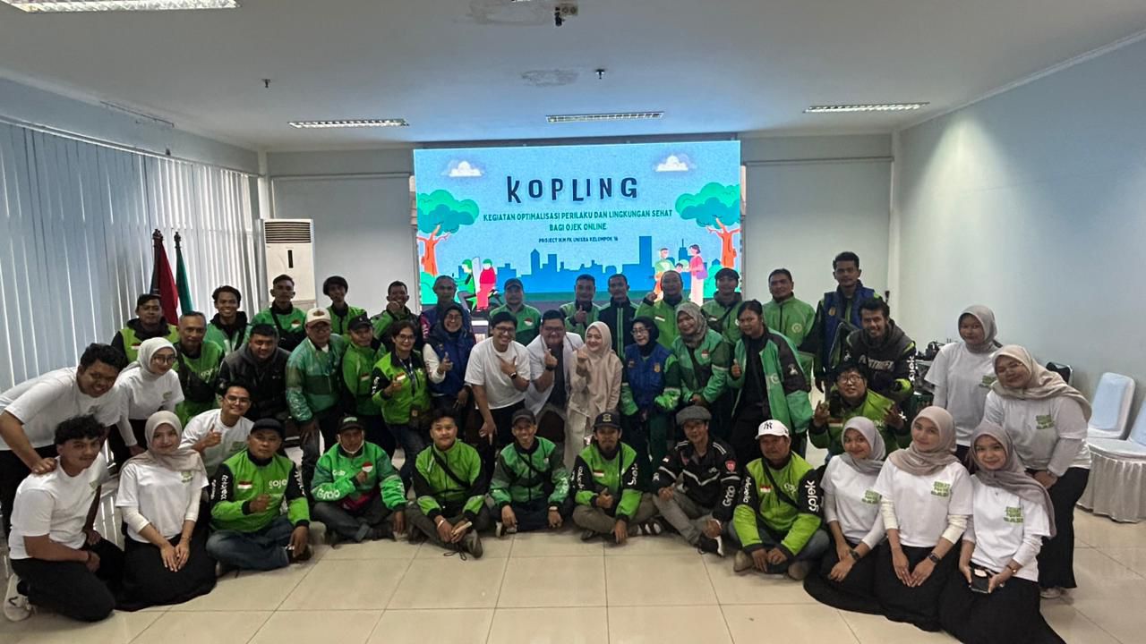 Waspada Bahaya Kantuk di Jalan! FK Unisba Beri Solusi Kesehatan Kerja untuk Driver Ojek Online Bandung Lewat KOPLING