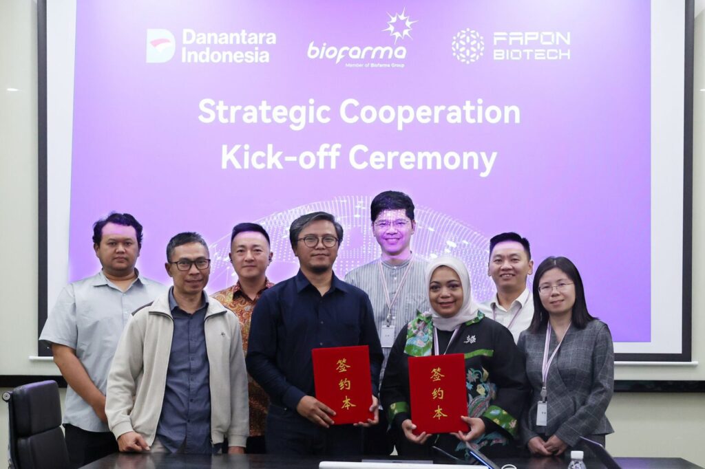 Bio Farma dan Fapon Bioindustries Indonesia Perkuat Kemandirian Kesehatan Nasional melalui Kerja Sama Pengembangan IVD