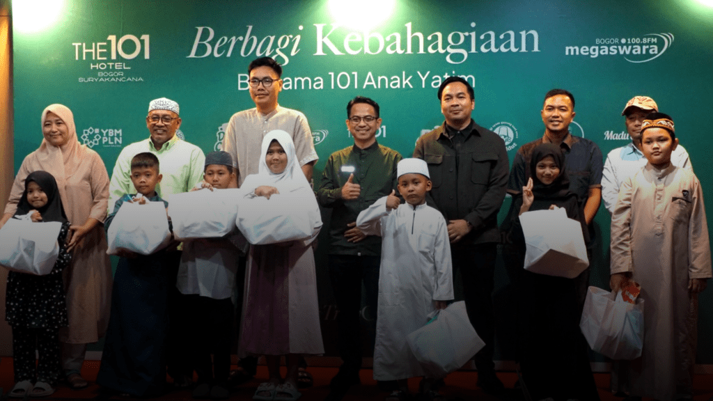 Bukan Sekadar Hotel: Misi Kemanusiaan THE 1O1 Bogor Suryakencana Bersama 101 Anak Yatim